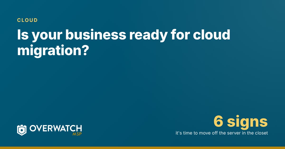 Is your business ready for cloud migration?