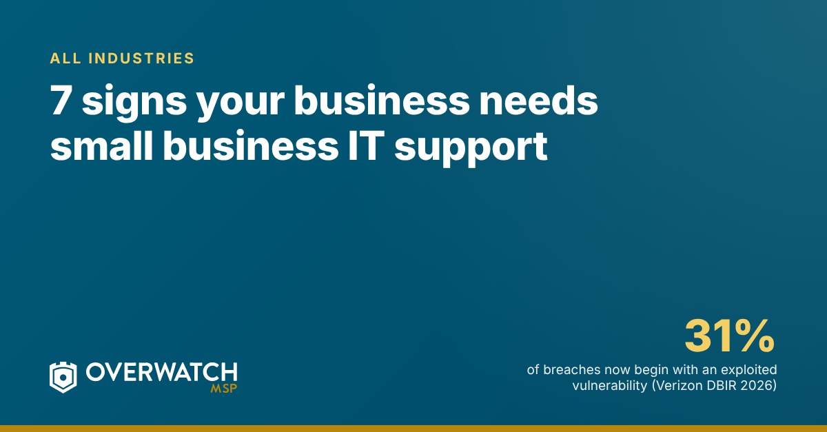 Seven signs your business needs small business IT support